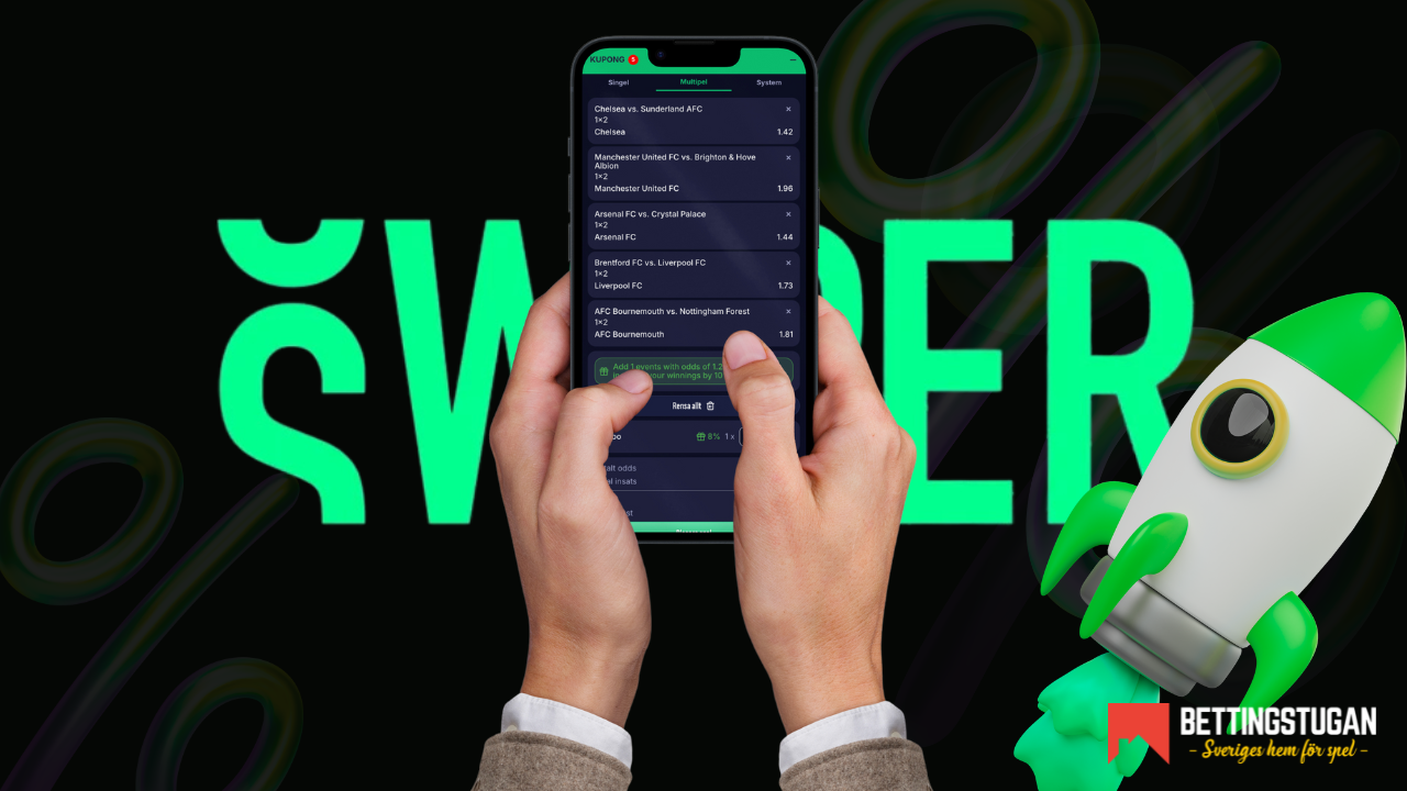 Swiper sportbonus accumulator