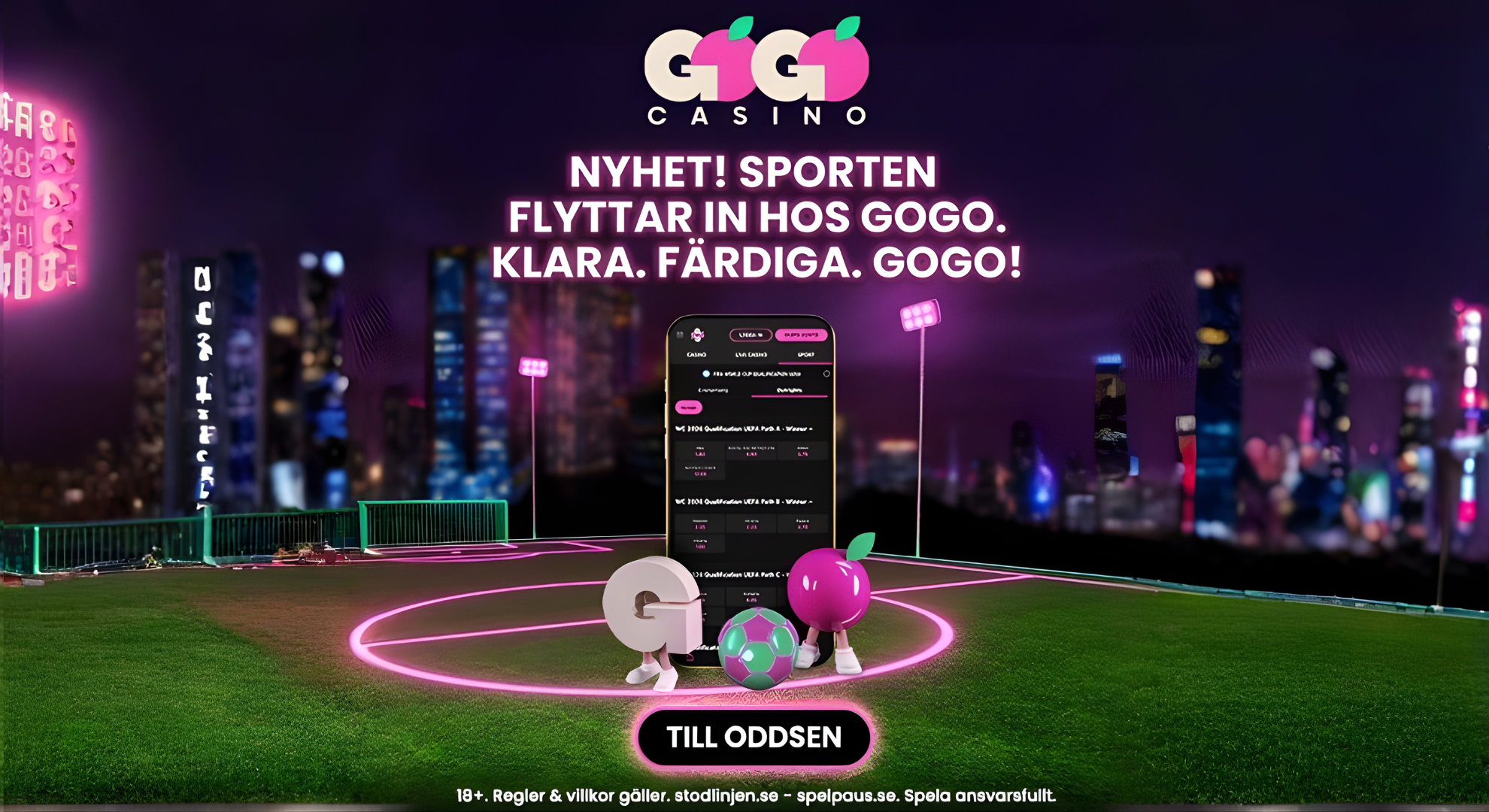 Gogo lanserar en helt ny sportsbook: Tiger!