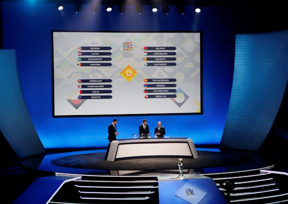 Nations League Grupper