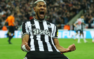 Newcastle United mot Man U pa Old Trafford