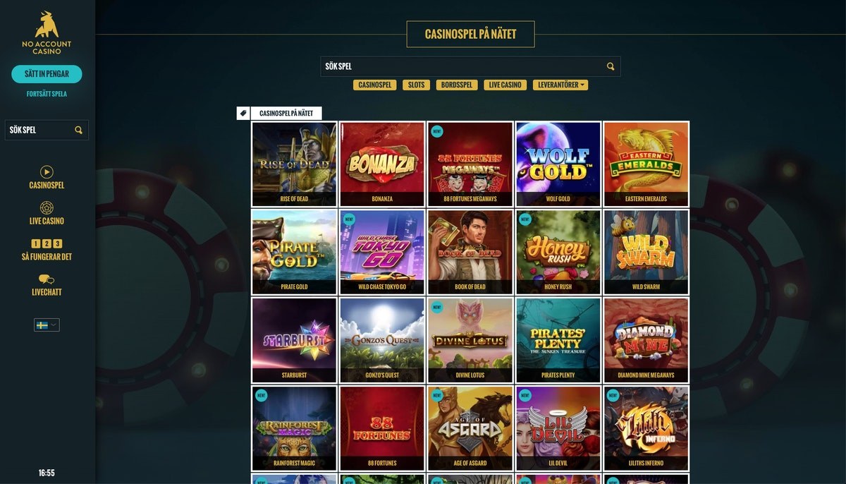 No Account Casino Casino