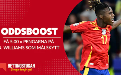 ODdsboost UEFA Nations League - Bettingstugan - Spanien v Frankrike