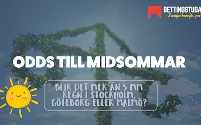 Midsommar 2025 - Odds vädret - Bettingstugan