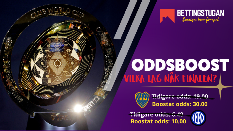 Oddsboost Klubblags-VM 2025 - Bettingstugan - Vilka når finalen
