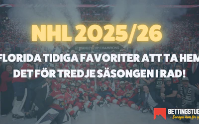 Odds NHL 2025 2026 - Bettingstugan - Vinnare Stanley Cup