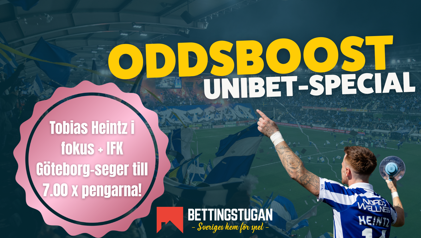 Oddsboost Allsvenskan Häcken - Göteborg