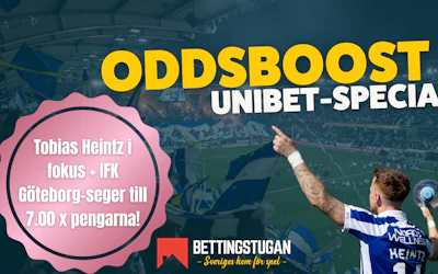 Oddsboost Allsvenskan Häcken - Göteborg