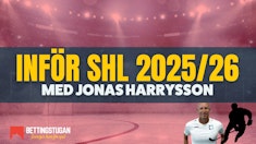 Harrysson inför SHL 2025 2026 - Bettingstugan