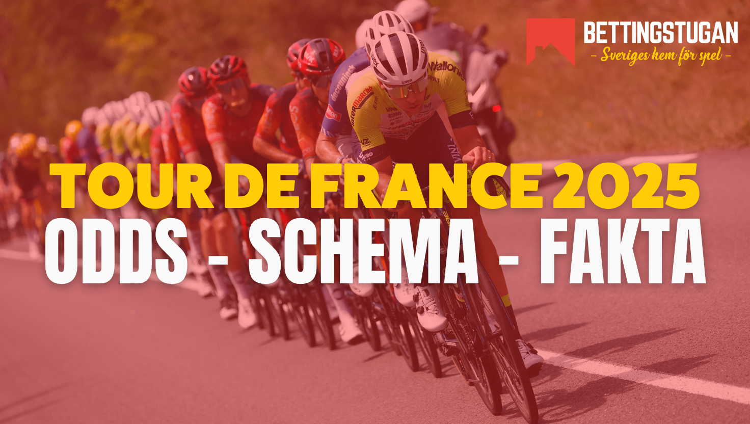 Odds Tour de France 2025 - Bettingstugan