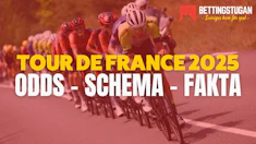 Odds Tour de France 2025 - Bettingstugan