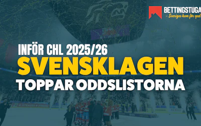 Odds CHL 2025/26 - Bettingstugan Champions Hockey League Odds