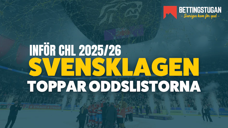 Odds CHL 2025/26 - Bettingstugan Champions Hockey League Odds