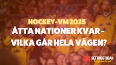 Odds Hockey-VM 2025 - Vinnare VM-guld - Bettingstugan