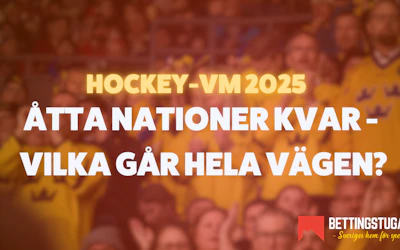 Odds Hockey-VM 2025 - Vinnare VM-guld - Bettingstugan