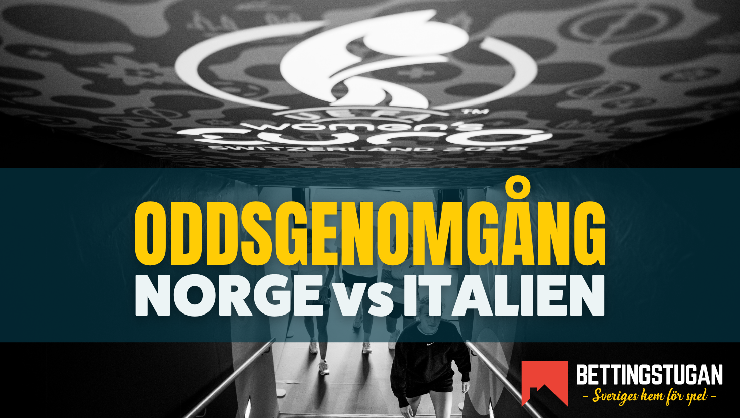 Odds Dam-EM 2025 - kvartsfinal Norge - Italien