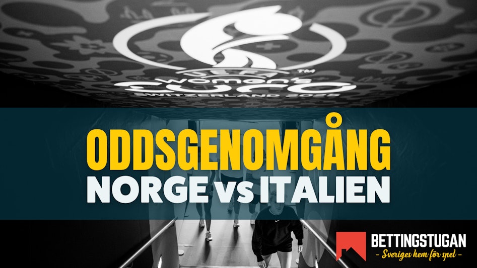 Odds Dam-EM 2025 - kvartsfinal Norge - Italien