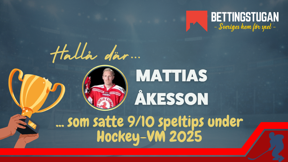Åkesson Hockey-VM INtervju - Bettingstugan