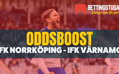 Oddsboost Allsvenskan 2025 - Bettingstugan Norrköping vs Värnamo
