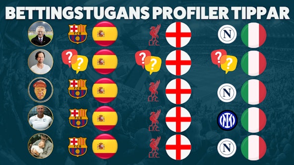 Bettingstugan tippar La Liga Premier League Serie A
