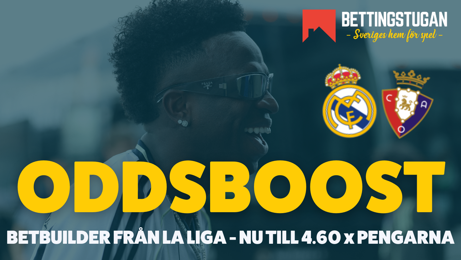 Oddsboost Real Madrid - La Liga - Bettingstugan