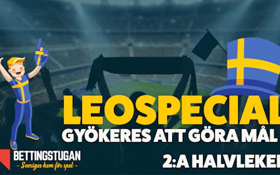 Gyökeres oddsboost - Bettingstugan