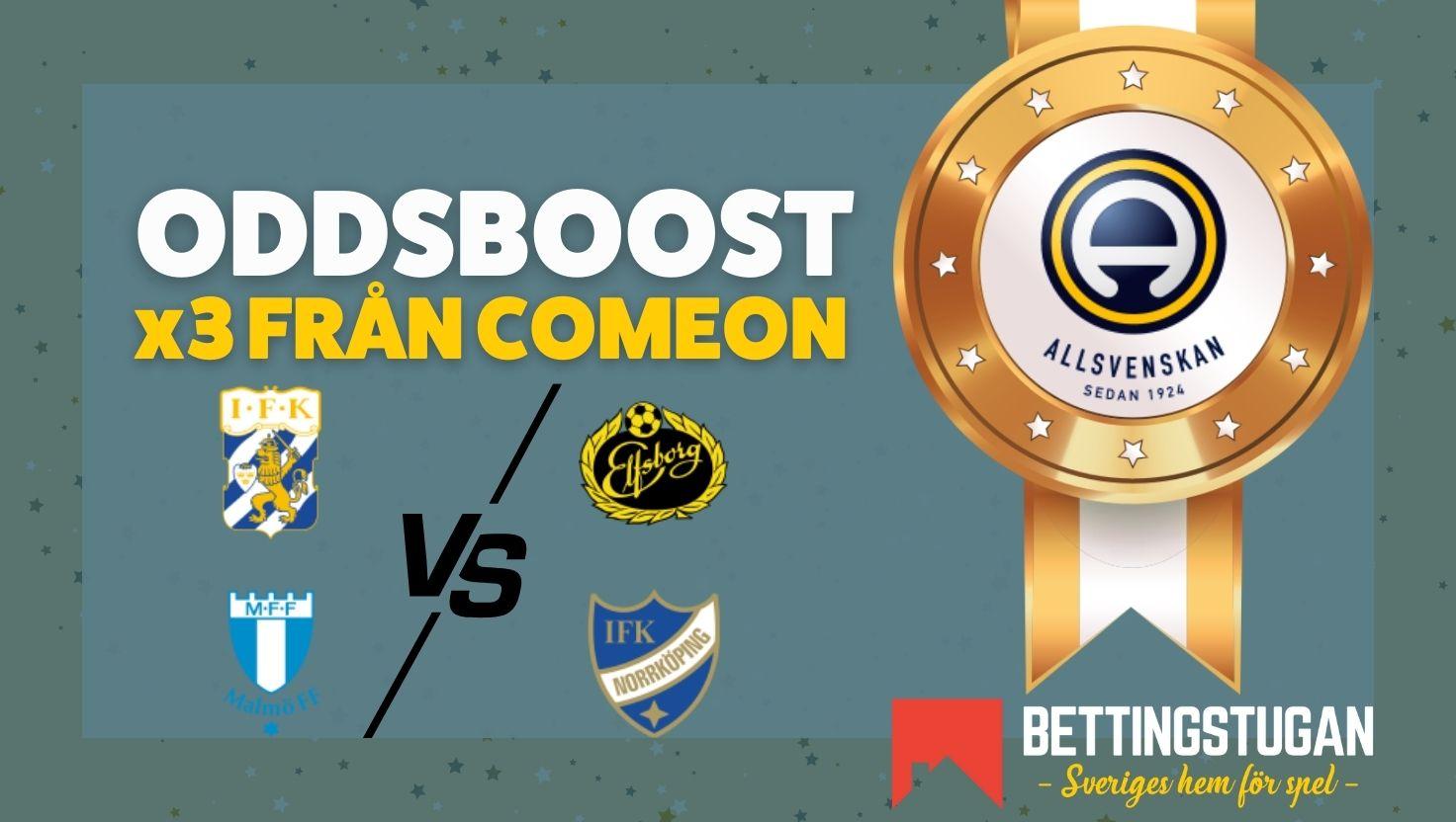 Oddsboost - Allsvenskan - Bettingstugan