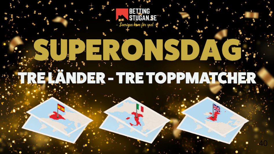 Bettingstugan - Superonsdag odds