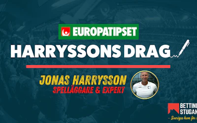 Harryssons drag - Europatipset, Bettingstugan
