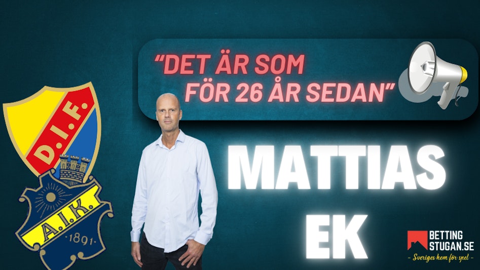 Intervju Mattias Ek - Bettingstugan - Inför HockeyAllsvenskan Final DIF - AIK