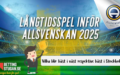 Odds Långtidsspel Allsvenskan 2025 - Bettingstugan