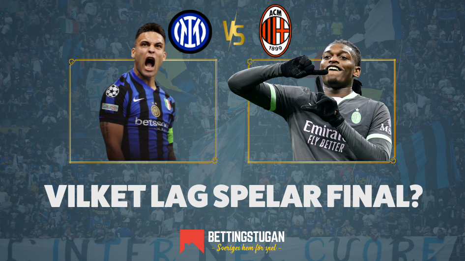 Inter eller AC Milan till final i Coppa Italia? Här är oddsen!