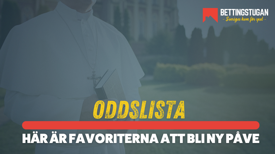 Odds nästa påve - Bettingstugan