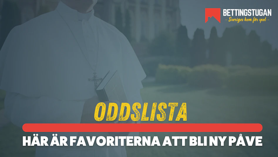 Odds nästa påve - Bettingstugan