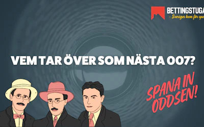 Odds nästa James Bond efter Craig - Bettingstugan