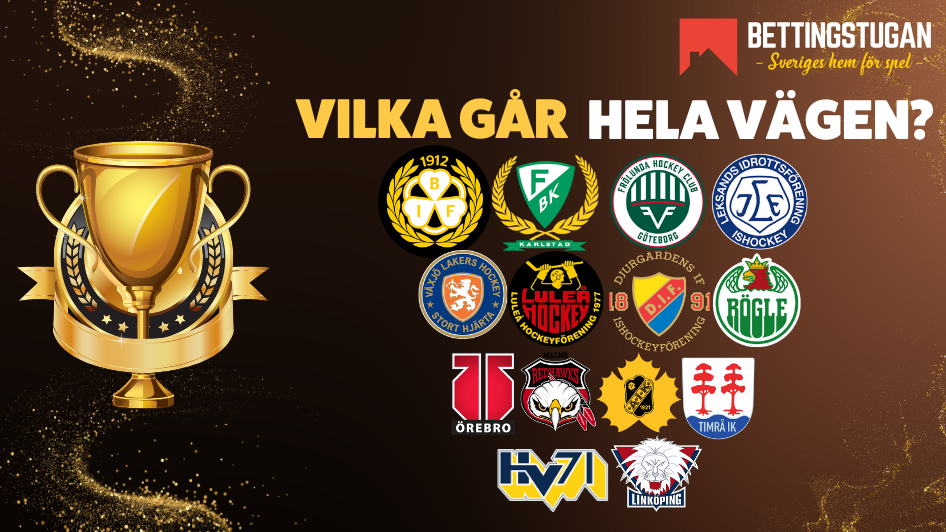 Odds Vinnare SHL 2025 2026 - Bettingstugan