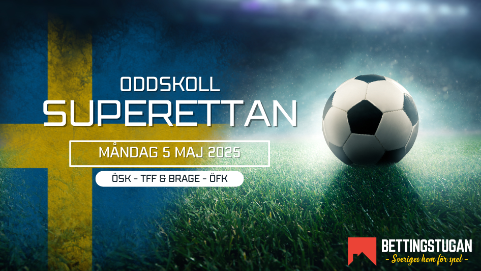 Odds Dagens matcher Superettan - Bettingstugan