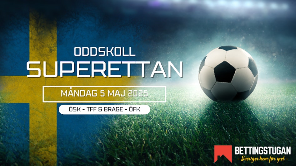 Odds Dagens matcher Superettan - Bettingstugan
