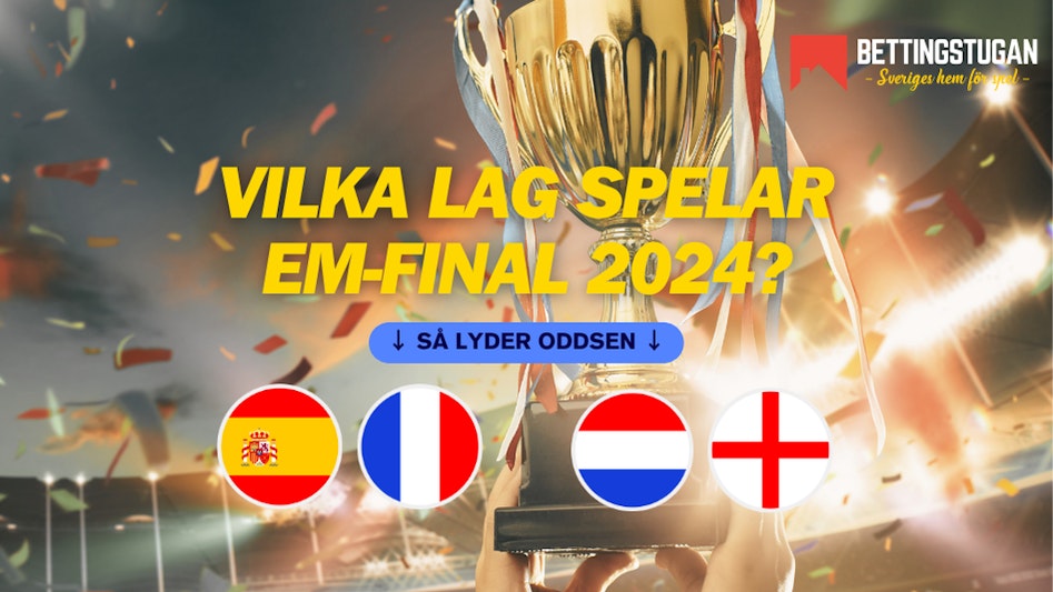 Odds att na EM final 2024