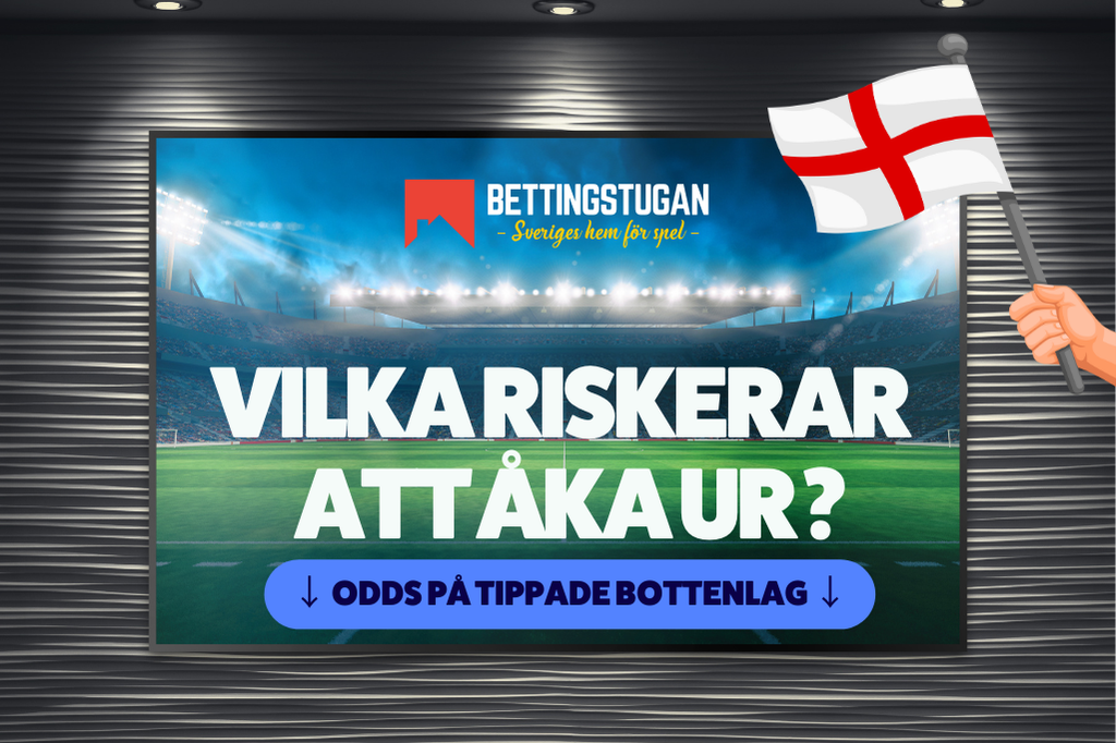 Odds bottenstrid Premier League 2024 2025