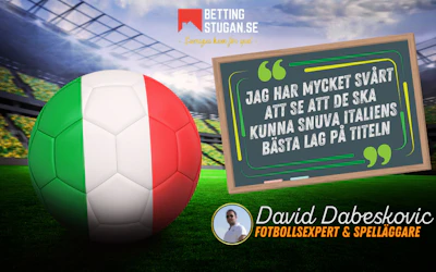Odds och Speltips Serie A Italien Bettingstugan