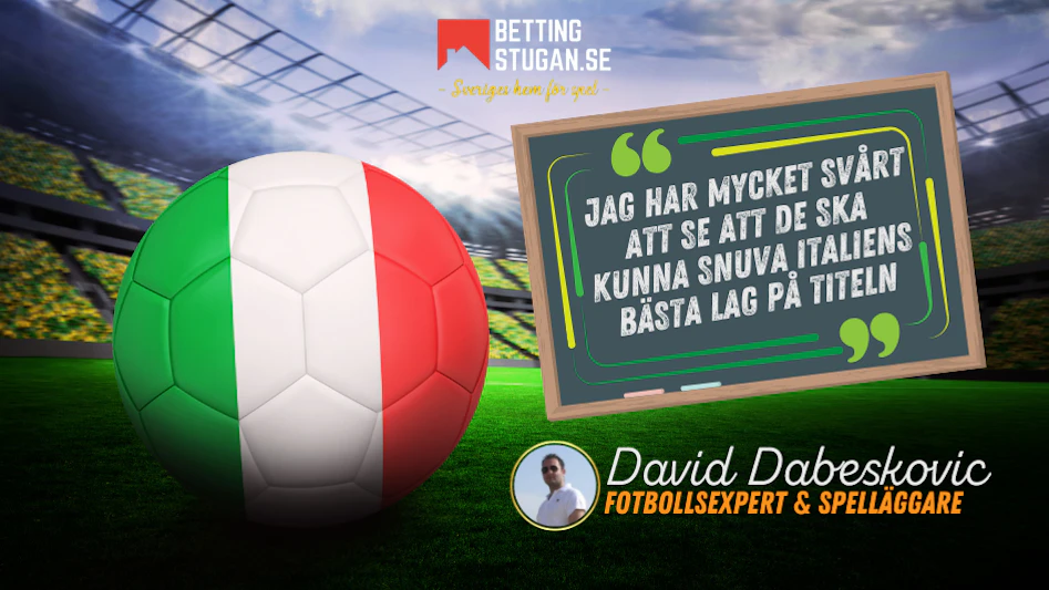 Odds och Speltips Serie A Italien Bettingstugan