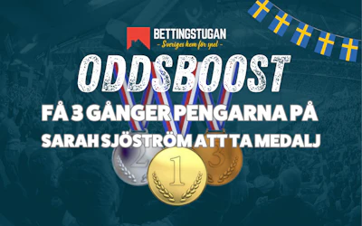Oddsboost 100 m frisim Sarah Sjostrom Sommarspelen 2024