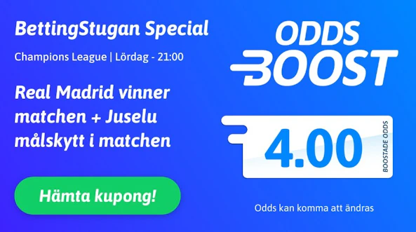 Oddsboost Bettingstugan CL final