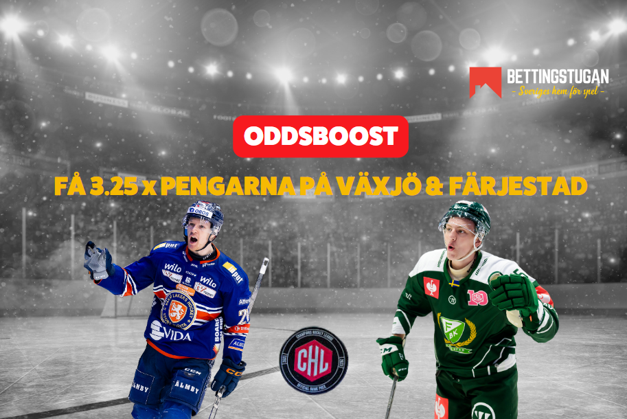 Oddsboost CHL Farjestad Vaxjo