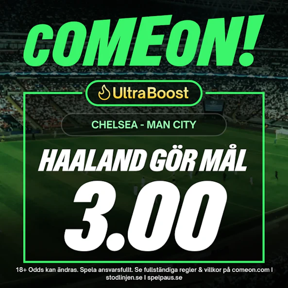 Oddsboost FA C Up final Bettingstugan Come On Haaland malskyt