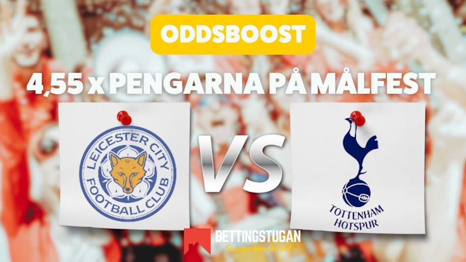 Oddsboost Leicester Tottenham Premier L Eague