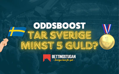 Oddsboost svenska medaljer Sommarspelen 2024