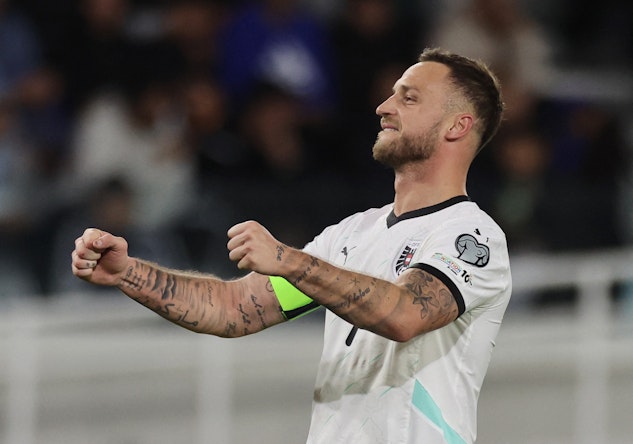 Osterrike Marko Arnautovic
