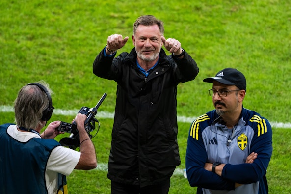 Peter Gerhardsson som forbundskapten