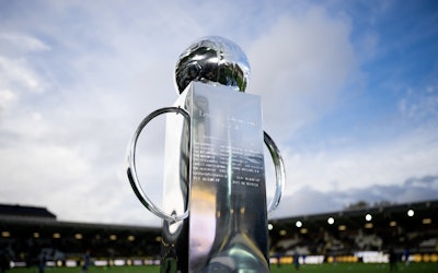 Pokalen som allsvenska vinnaren far